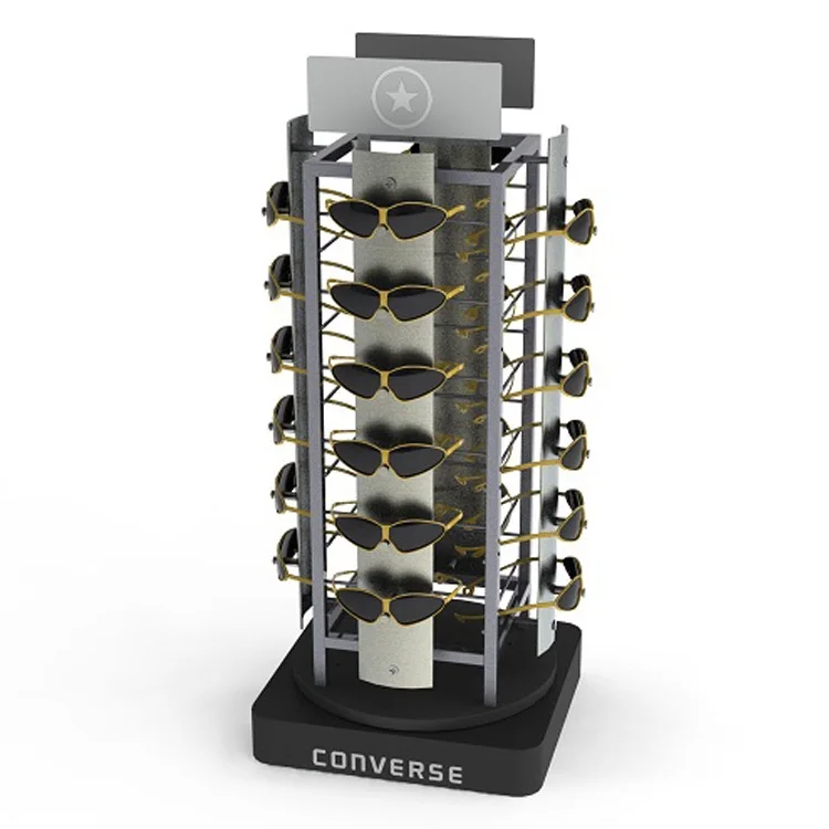 24 Pay 28 Pay Glasses Floor Rotating Glasses Display Rack