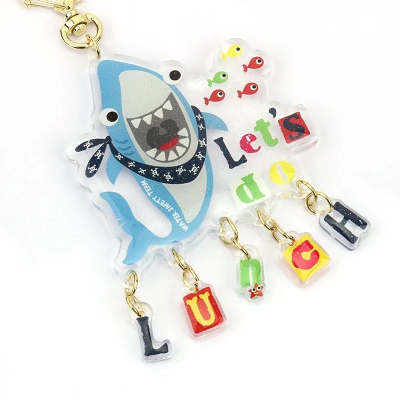 Vograce Custom Transparent Personalized No Moq Animation Plastic Acrylic Pendant