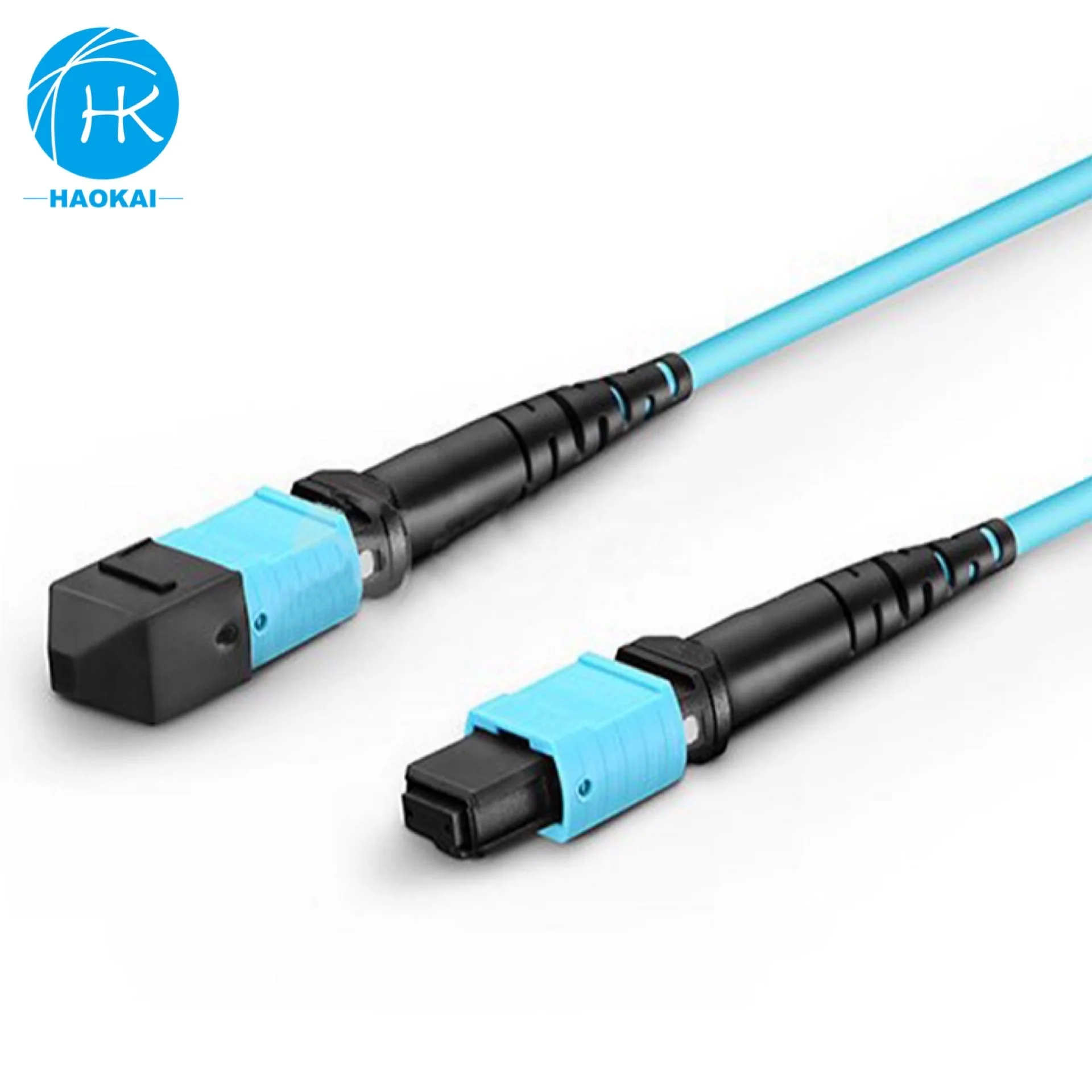 8core 12core 24core OM3 Fiber Optical MPO/MTP Patch cord Connector