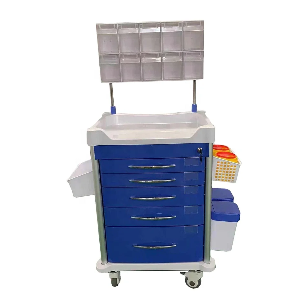 Приборный стол из нержавеющей стали, тележка из АБС-пластика, больничная тележка, стоматологическое оборудование, тележка