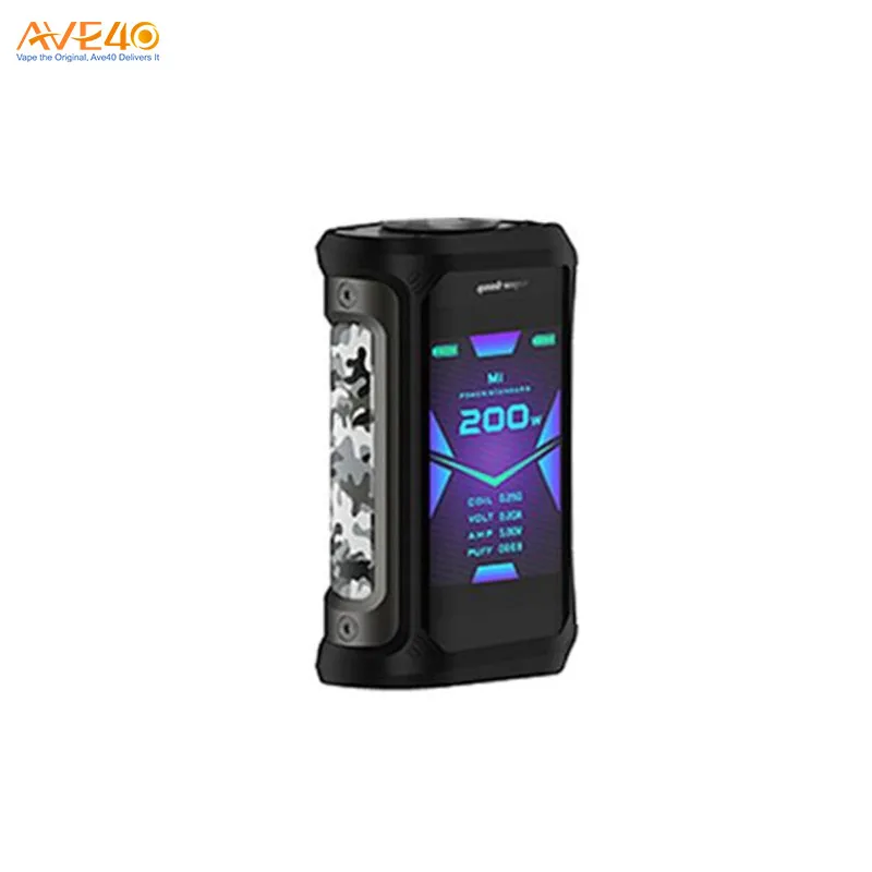 200 Вт коробка мод Geekvape Aegis X мод работает от двух 18650 ячеек