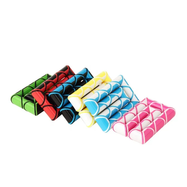 
New item 24 Link Oval shape Magic puzzle snake folding magic ruler for kids 