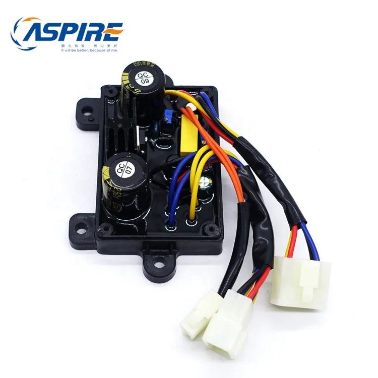 General AVR For Portable Diesel Welder Generator Set 5KW 10 KW WELDING Machine Voltage Regulator 12 Lines 3 Plugs