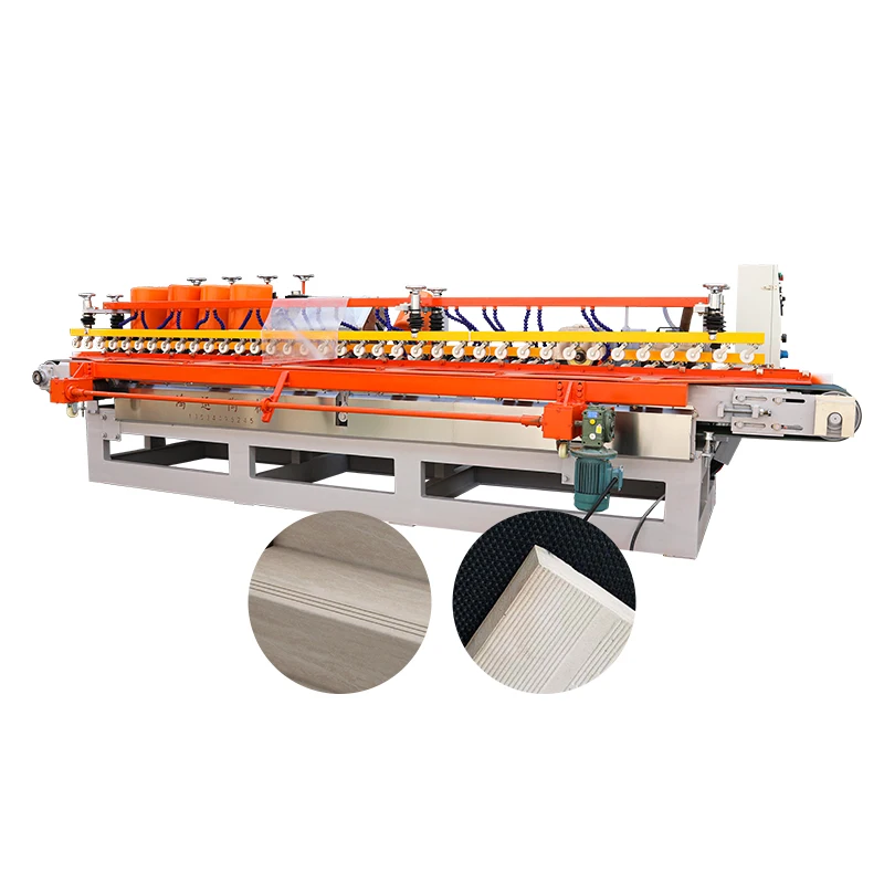 Hoyun horizontal stone polishing machine better round edge polish machine