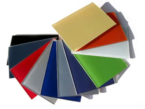 2024 New Trend Decorative Back Painted Colored Glass Sheet with Lower Price for Home Decor