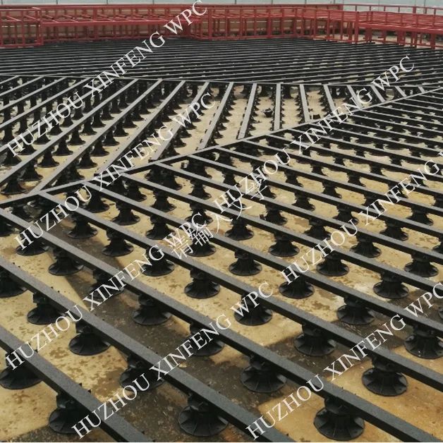 Adjustable Height Deck Support Pedestal Building Material Decks Elevating Pedestal XF-T203B 66-100 mm