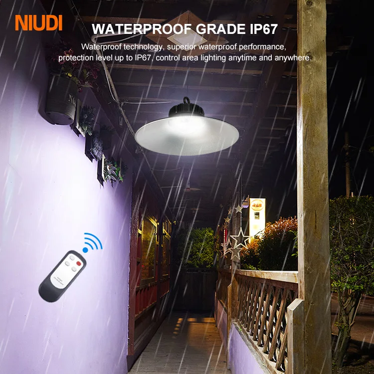 Super Brightness 100W  Canopy Luminaire Warehouse commercial Lighting Industrial lamp UFO Led High Bay Light