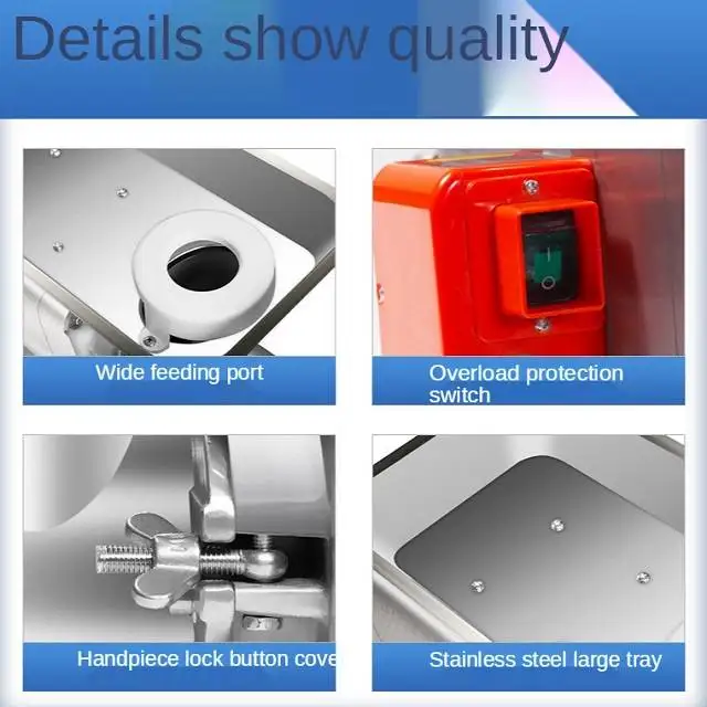 Meat Slicer Meat Strip Cutter/industrial Meat Grinder Machine/frozen Meat Cubes Cutting Machine