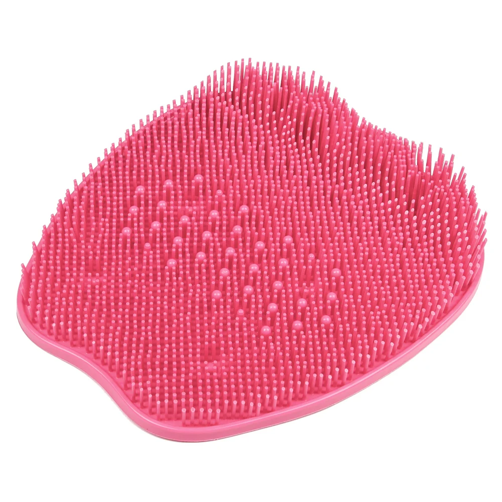 PVC apple shaped foot massaging scrubber pad