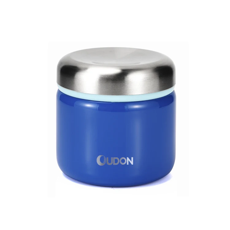 Eco-friendly 270ml Easy To Carry Vacuum Insulated Food Container Stainless Steel Food Flask