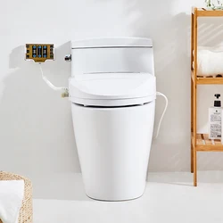 Nozzle Warm Water Spray Electric Toilet Seat Attachment White Smart Automatic Intelligent Electronic Bidet