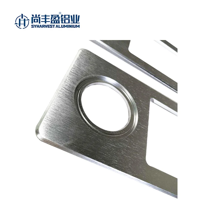 aluminum extrusion press machine mirror profile open mold aluminum cnc turning part