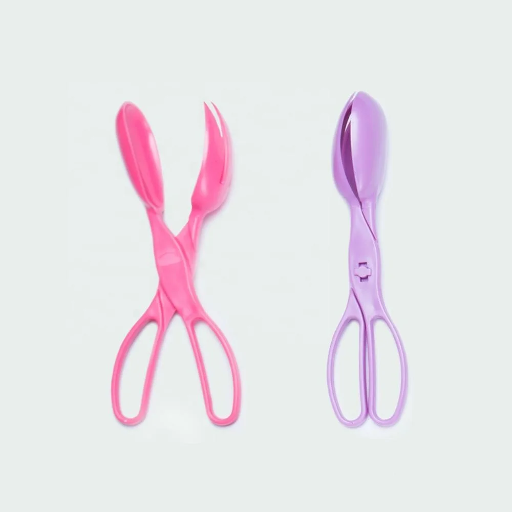 Kitchen Thickening Food Serving Tongs / Buffet Party Catering Salad Tongs