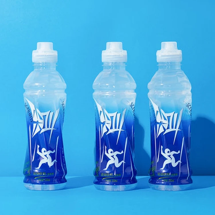 Manufacturers custom high-quality farmer scream active polypeptide blue sportswear 550ml