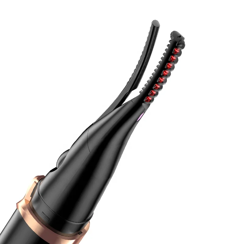 Wholesale Private Label Lash Curling Tool Mini Rechargeable Electric Heated Eyelash Curler