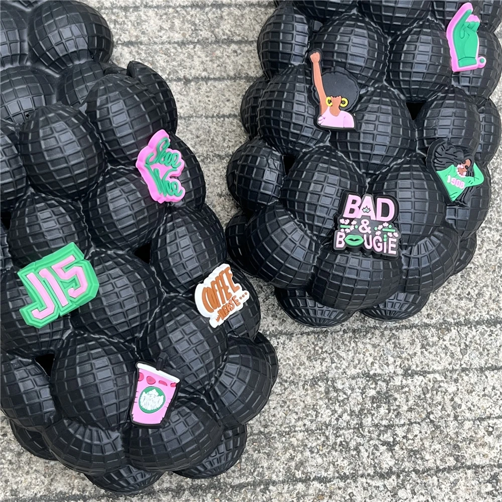 Дешевые шлепанцы с пузырьками для женщин и мужчин модные улицы из ЭВА унисекс