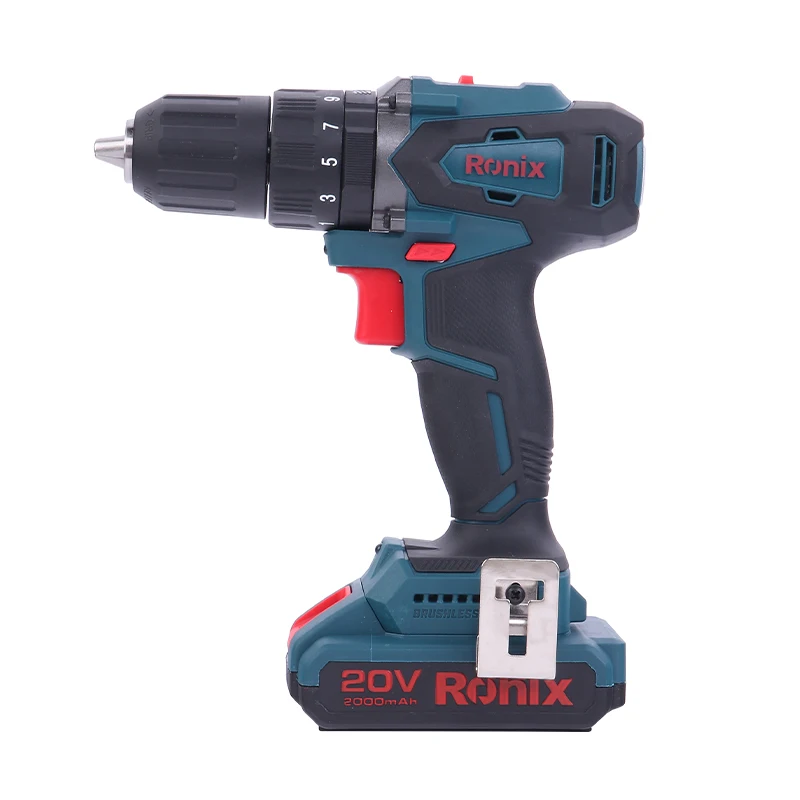 Аккумуляторная Ударная дрель Ronix8900k 20 В
