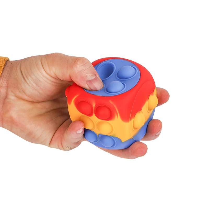 Новый дизайн высокое качество Радужный 3D пазл-антистресс игрушка-антистресс