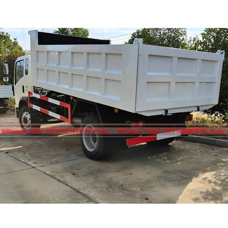 ISUZU KV100 Dump Truck 5Tons 6Tons Tipper Car Best Price for Sales