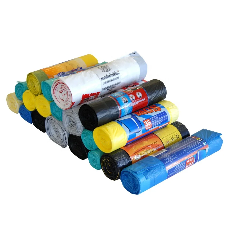 Wholesale Customized Biohazard Disposable Waste Bag PE Material Various Colors Sizes for Medical Waste & Shipping Carton Packed