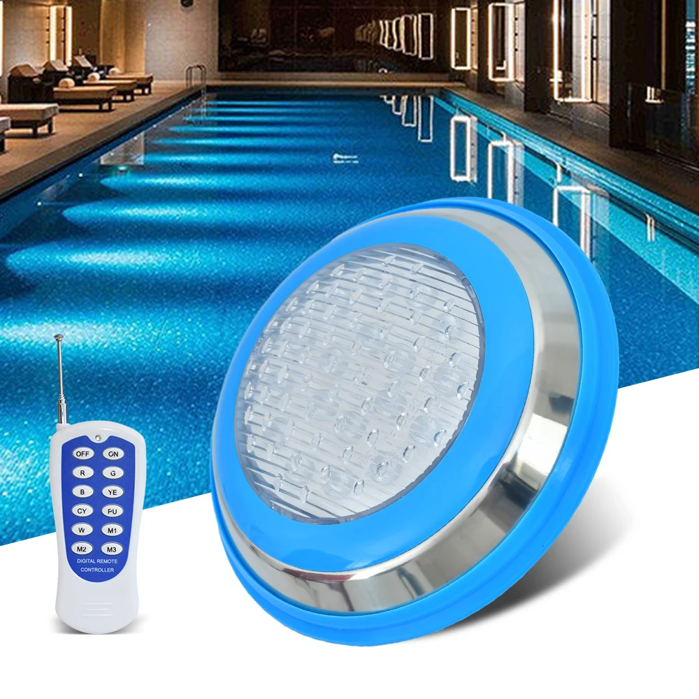 Ip68 Waterproof Pool Light Stainless Steel High Power Rgbw Underwater Pool Light