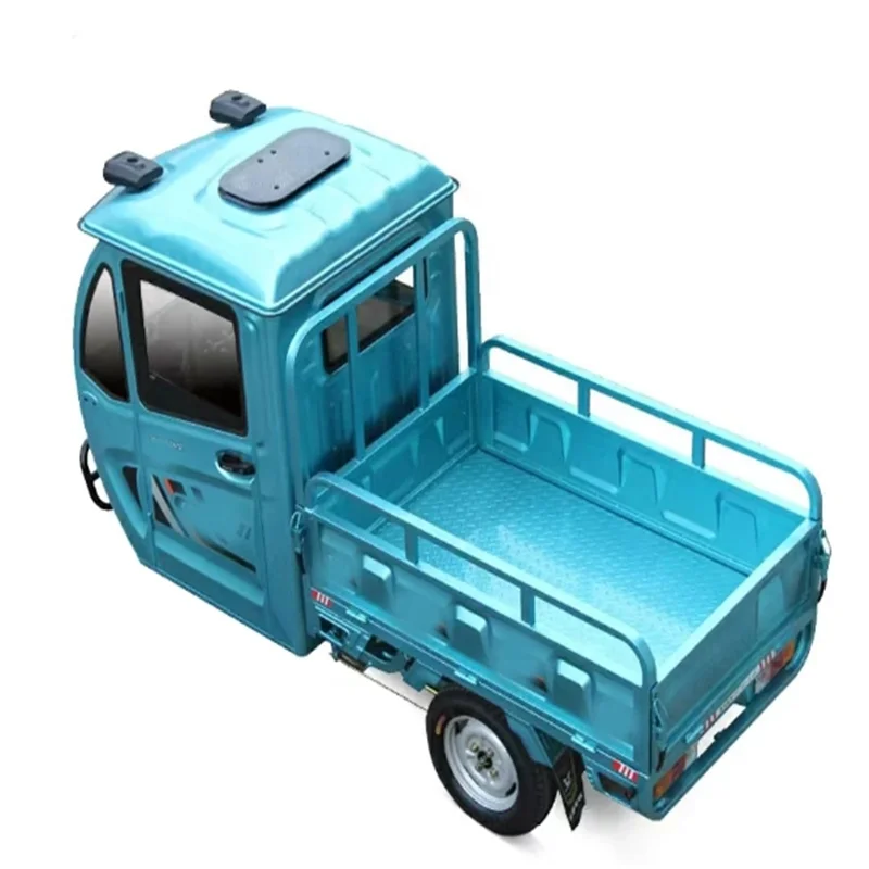 New 1000W electric tricycle haulage load tricycle agricultural stall passenger and cargo dual purpose tricycle