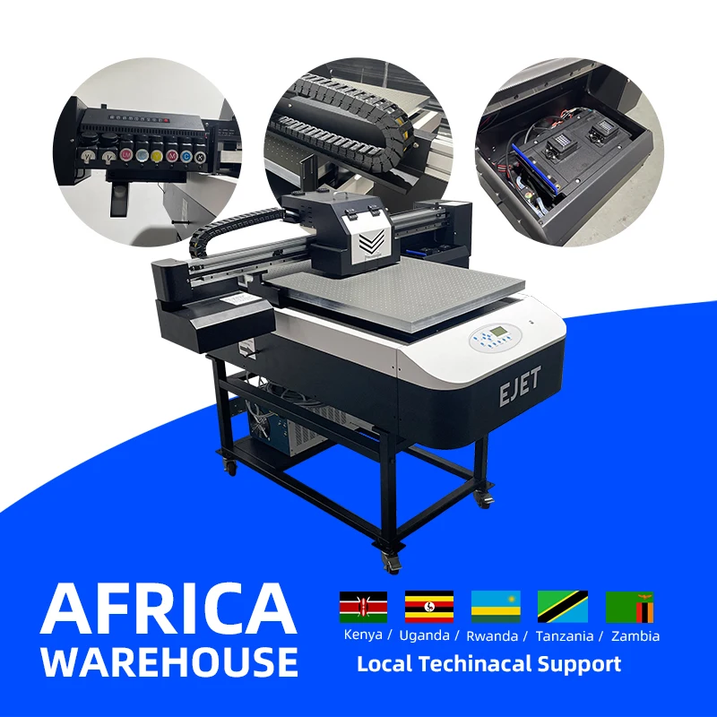 Wide uses 6090 UV printer 2~4 XP600/i3200 heads CMYK+W+Varnish CUP UV flatbed printer