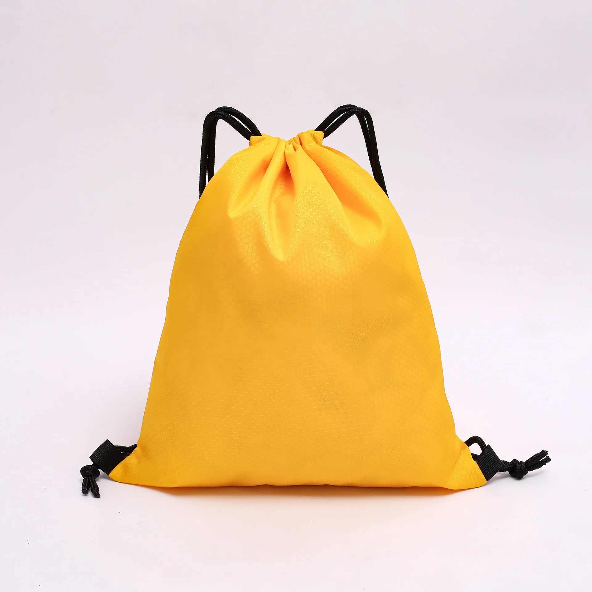 Polyester Backpack Drawstring Sport Bags Support Logo Customized