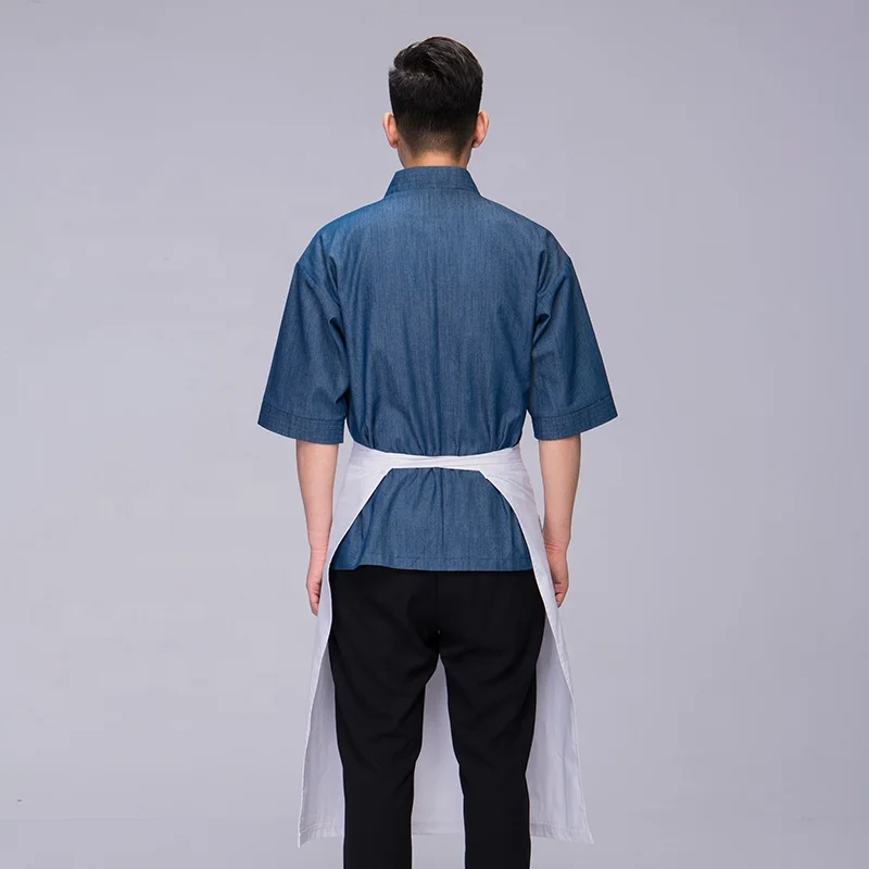 Японские джинсы шеф-повара, японский ресторан, суши, ночная обеденная комната, униформа izakaya для мужчин