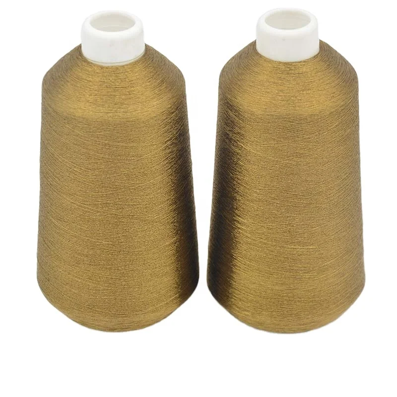 Экономичная дизайнерская полиэфирная табачная металлическая пряжа типа MS компьютерные украшения для вышивки преимущества