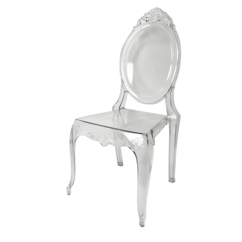 Wholesale Hotel Clear Acrylic Event Chairs Party Dining Sale Plastic Chiavari Chair Crystal Wedding Transparent Chair