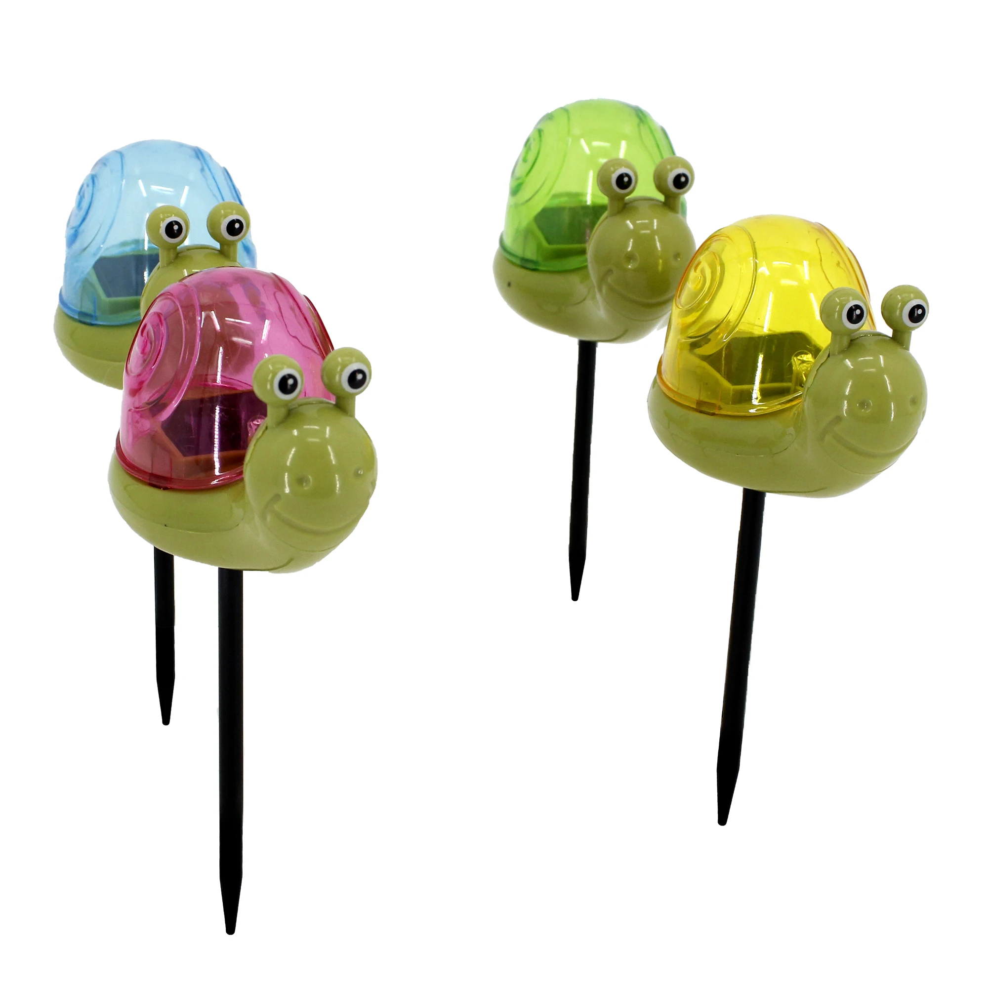 4 вида цветов яркая декоративная лампа для сада улиток на солнечных батареях светодиодная белая украшения газона