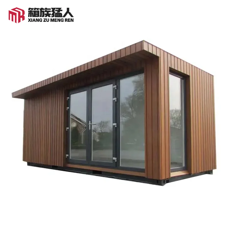 Factory-Priced Mobile Tiny Home Complete Travel Trailer Container Houses Ready to Move in-on Wheels