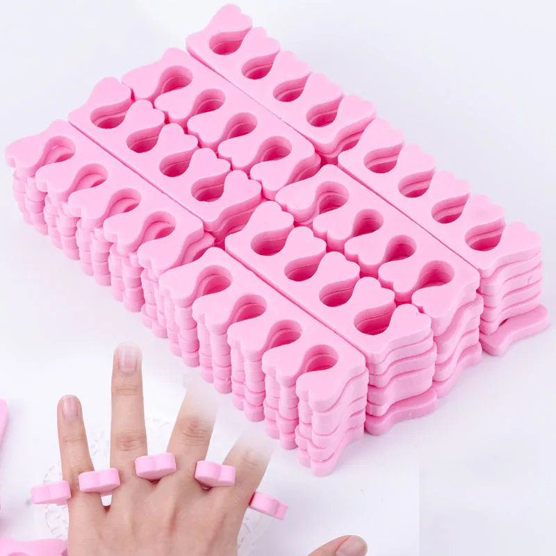 Nail Disposable Toe Separator Art Professional Toe Finger Stretcher Nail Polish Divide Eva Foam Toe Separator