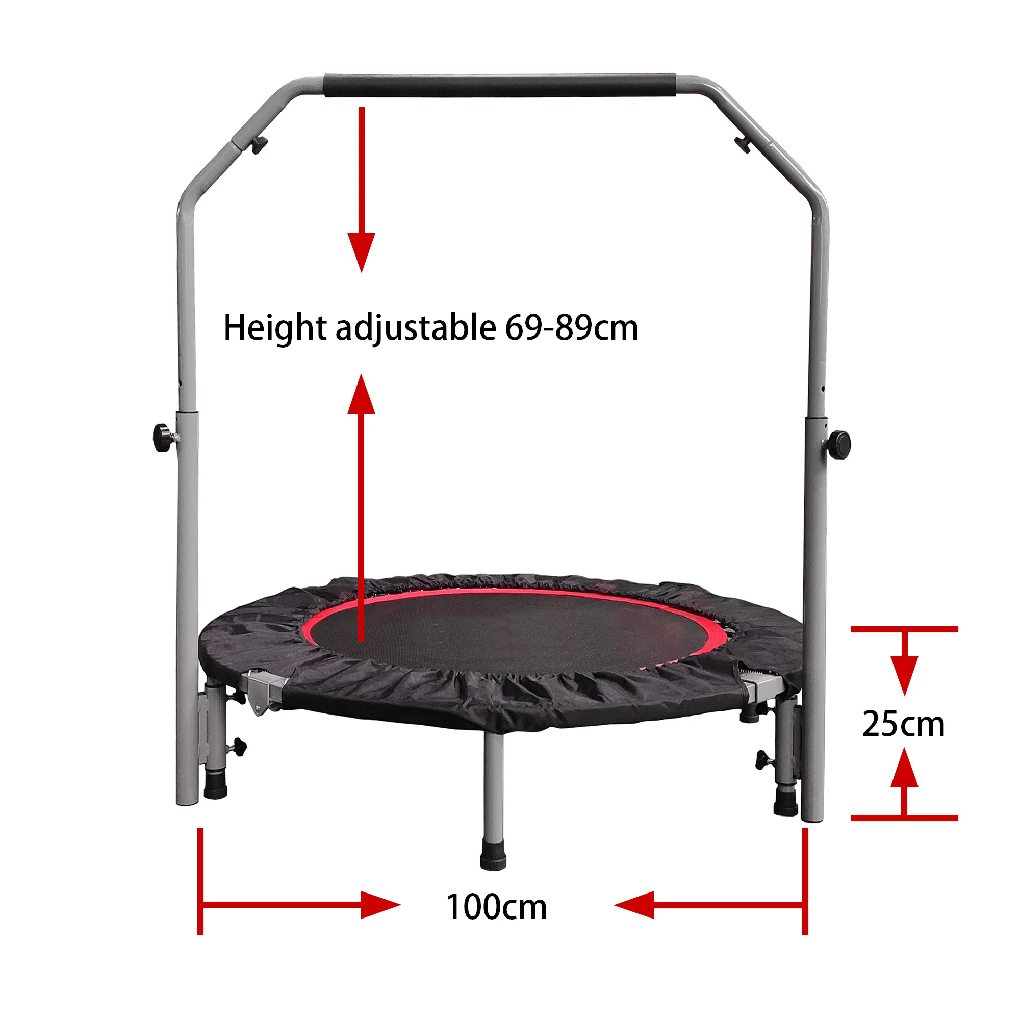 home exercise trampoline jumping and fitness trampoline for adult and kids