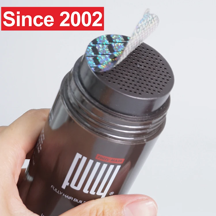FULLY Factory Provide Highend Private Labels Natural Hair Loss Concealer Powder Hair Building Fibers