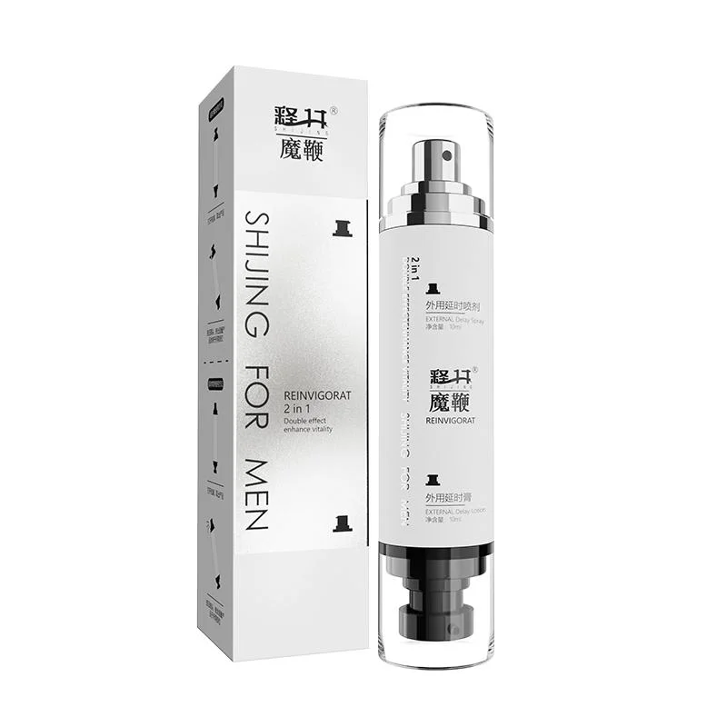 Good Price Delayed Double Ended Bottle Sexual Long Lasting Time Controlled Spray And Topical Time Delay Cream Adult Sex Products