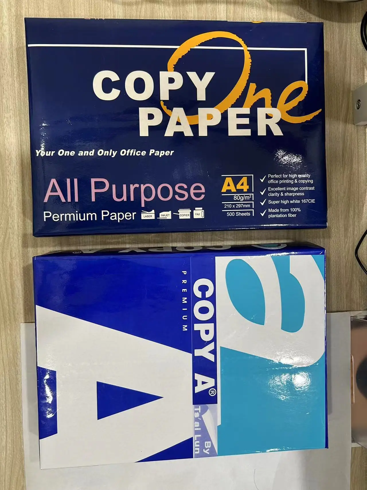Factory supply Origin printing paper Wood Pulp White Office A4 Copy Paper 80g
