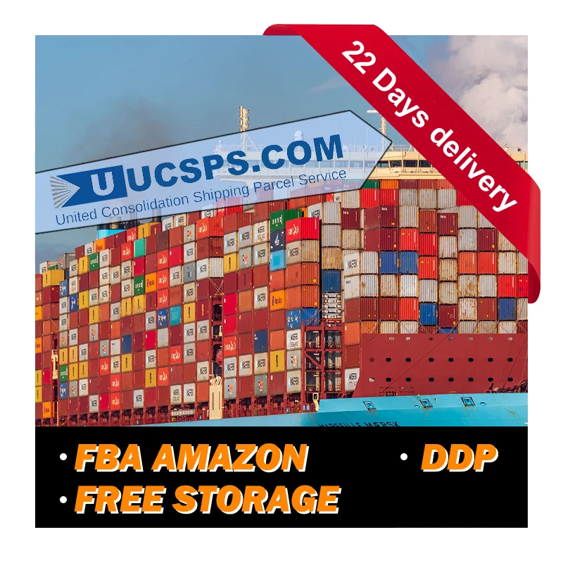 Cheapest sea freight rates drop shipping agent China to Germany France Italy Mexico UK USA FBA Amazon DDP freight forwarder