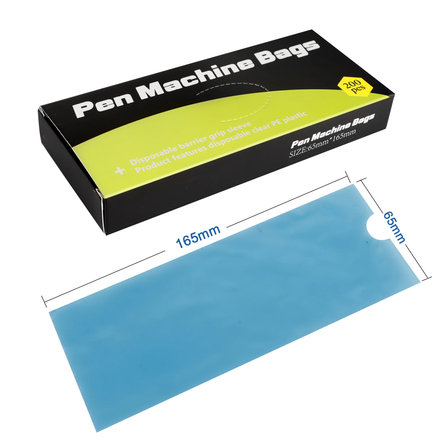 Clip Cord Sleeves Disposable Covers Bags for Tattoo Machine Tattoo Accessory 200pcs Tattoo Machine Pen