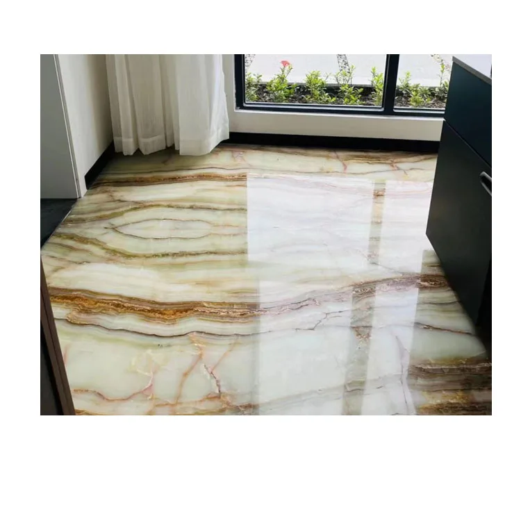 Straight Grain Green Bamboo Onyx Slabs Suppliers