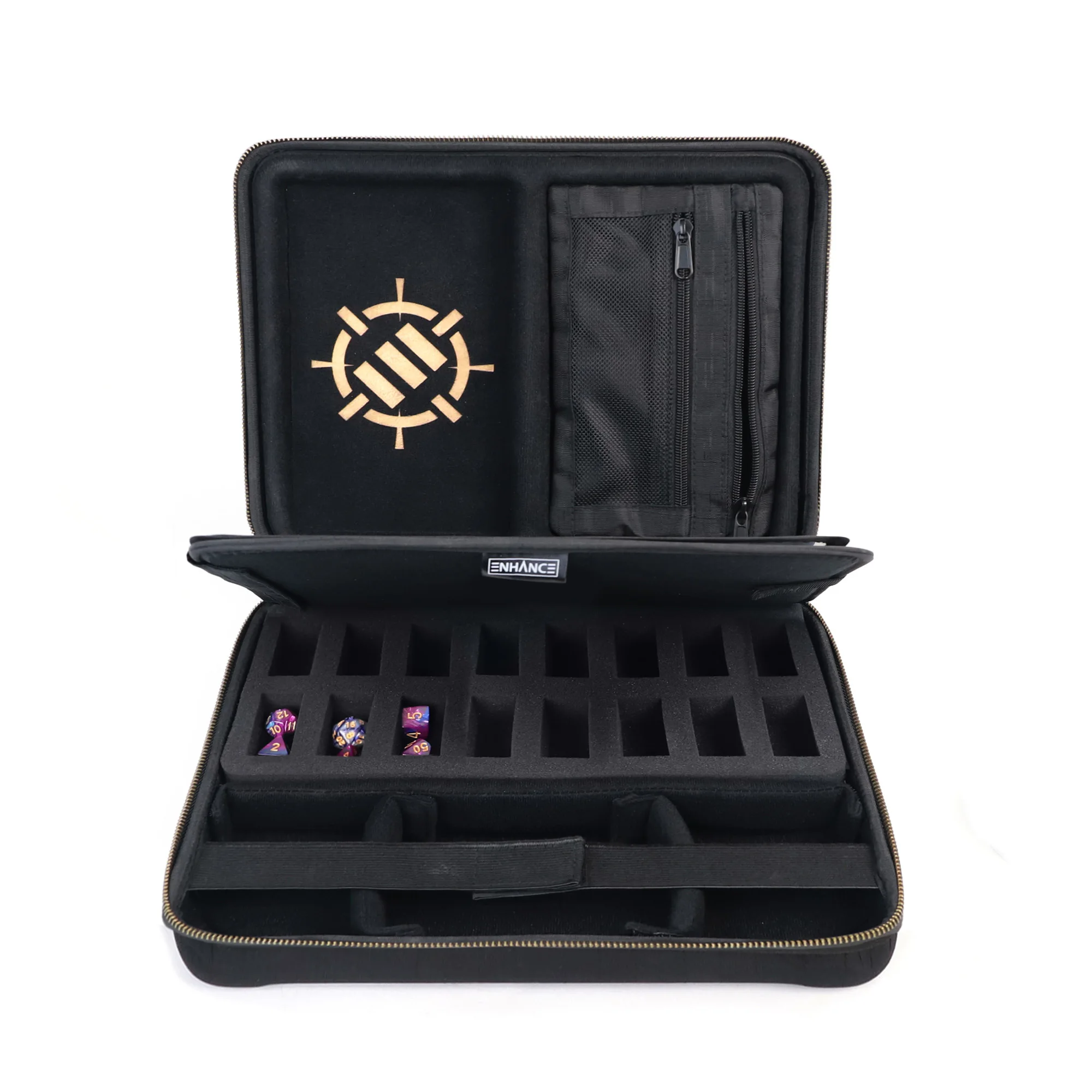 Manufacturers Custom EVA DND Dice Game Tray Box Packaging Case Storage Holder
