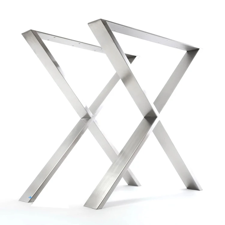 Рамки для стола, современная роскошная настольная офисная скамья, Обеденная Мебель для кофе, металлическая Матовая нержавеющая сталь, ножки для стола