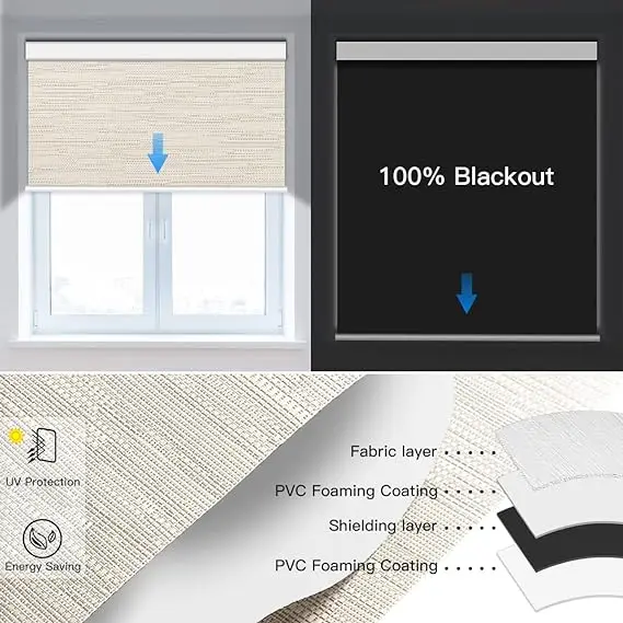 Professional customized window motorized motor blinds waterproof roller blinds automatic blinds for windows