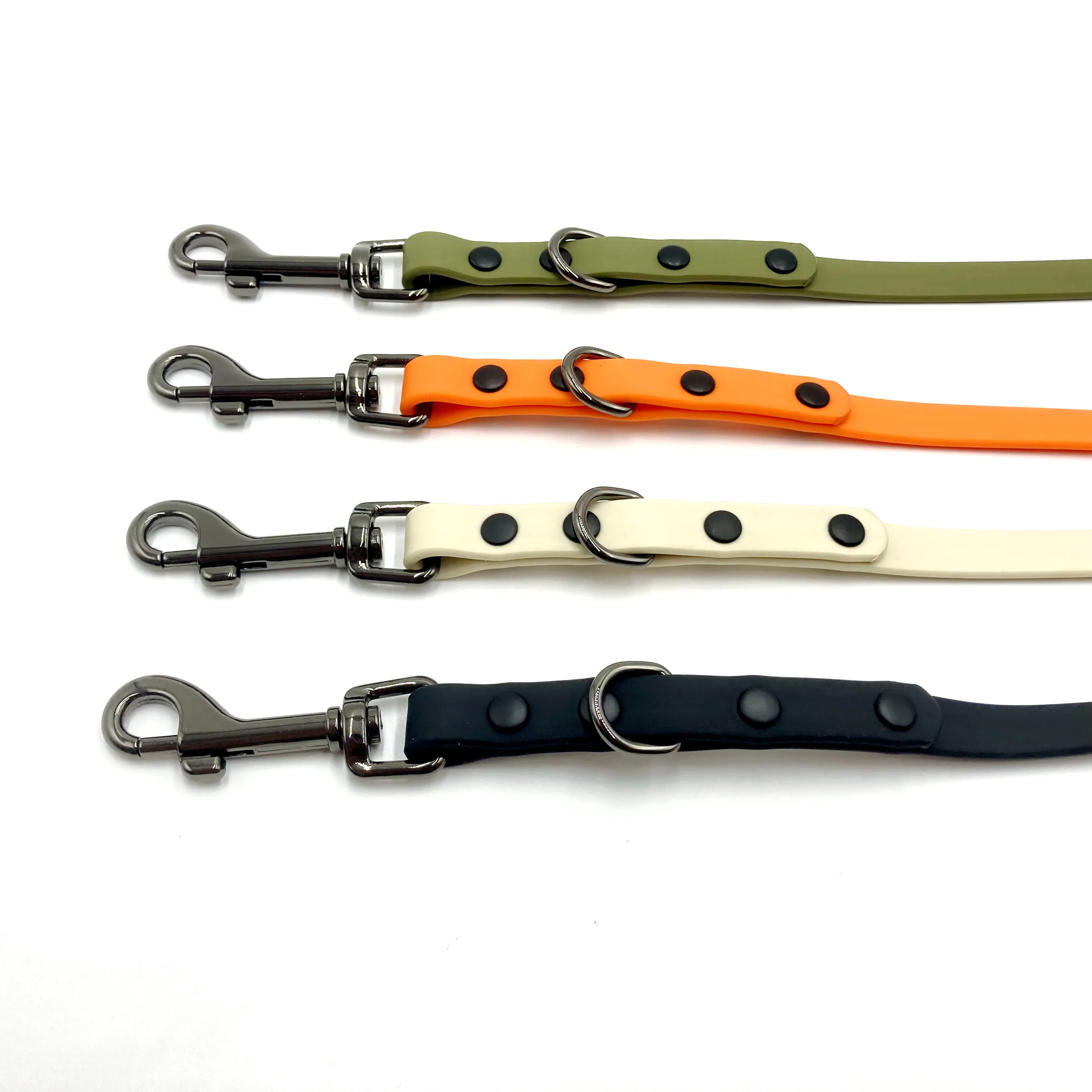 Custom eco-friendly PVC pet dog leash multi stage adjustment waterproof and antifouling pet dog traction rope