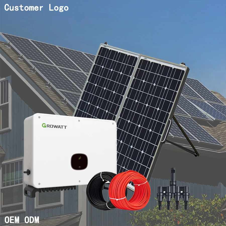 5KW 10KW 15KW On Grid Solar Power System 20KW On Grid Off Gird Solar System