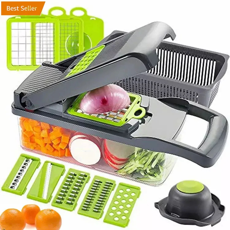 Best Selling Kitchen Multifunctional Vegetable And Fruit Chopping And Slicing Manual Vegetable Cutter
