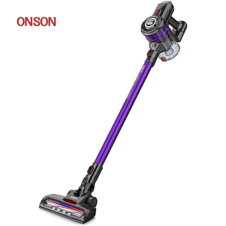 
 Ручной пылесос ONSON D18E Pro, бытовой аппарат циклонного типа без мешка, 20 кПа, для шерсти домашних животных  