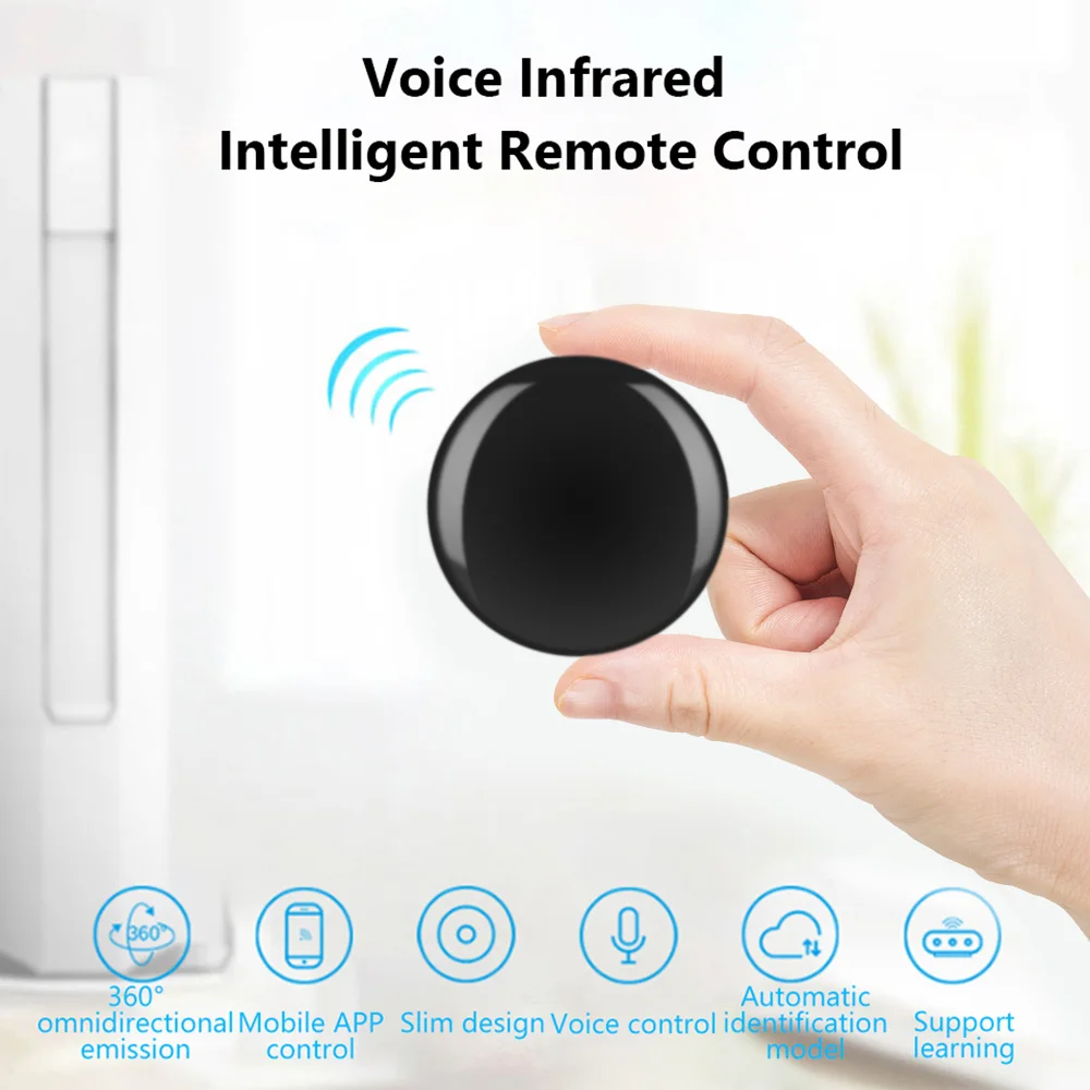  Умный пульт дистанционного управления Alexa Google Home TUYA универсальный миниатюрный Инфракрасный для умного дома с Wi-Fi и