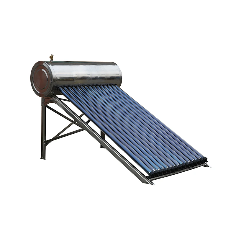 Rooftop Pressure Vacuum Tube Stainless Steel SUS304 Sun Power  Solar Water Heaters
